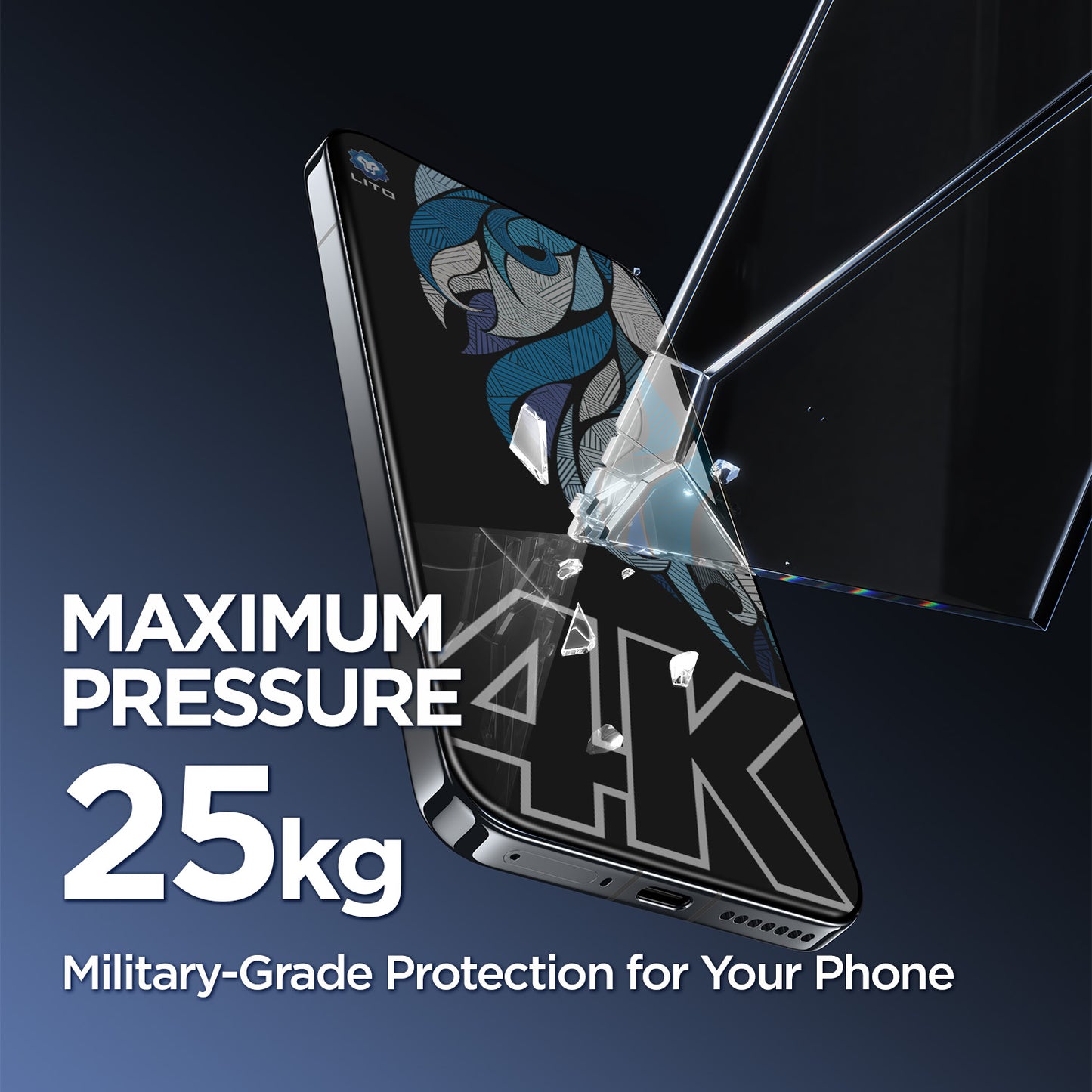 LITO D+Max 4K Stereo Vision Pro Privacy Tempered Glass