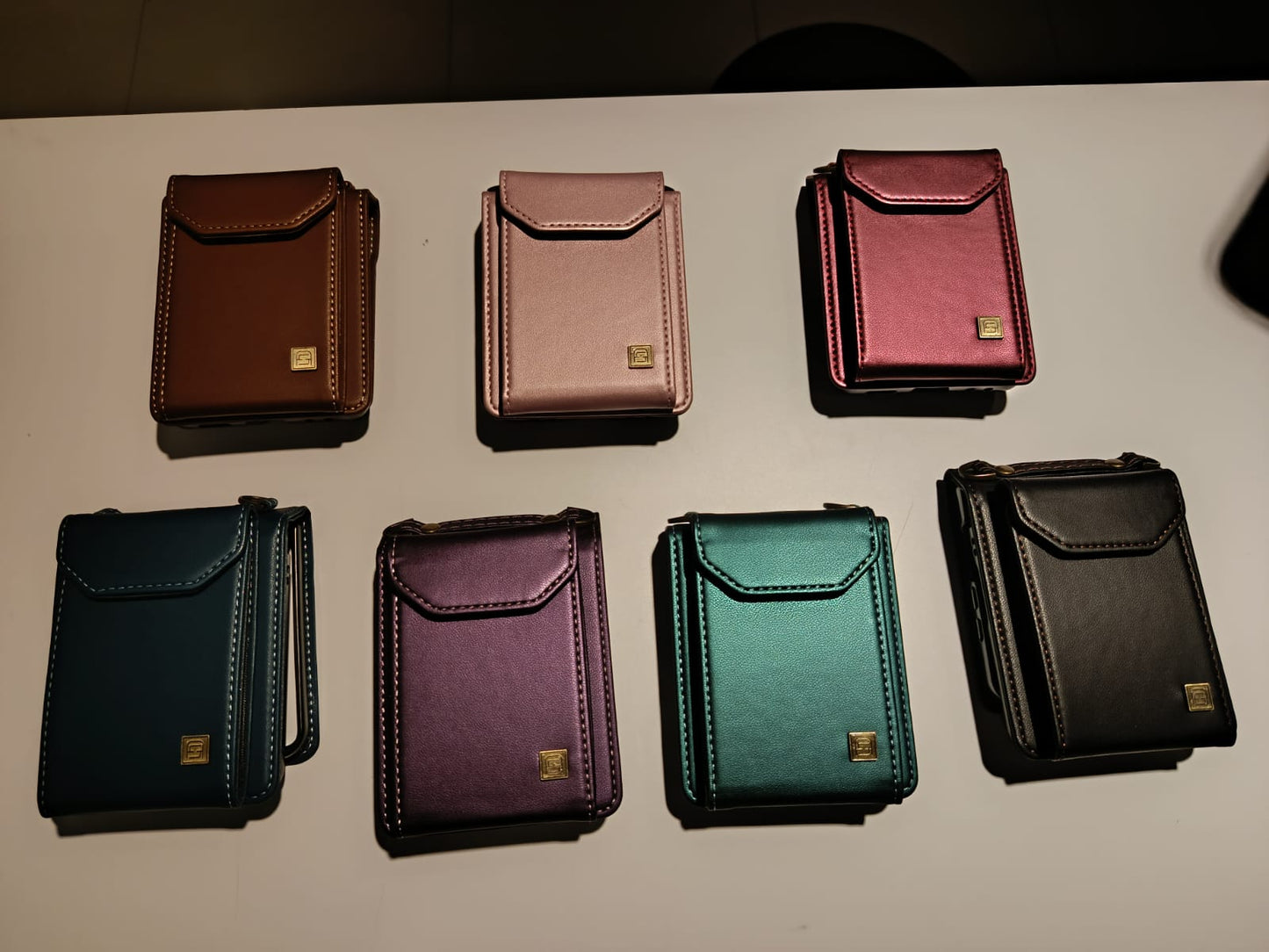 AutoSpace Wallet Leather Case for Samsung
