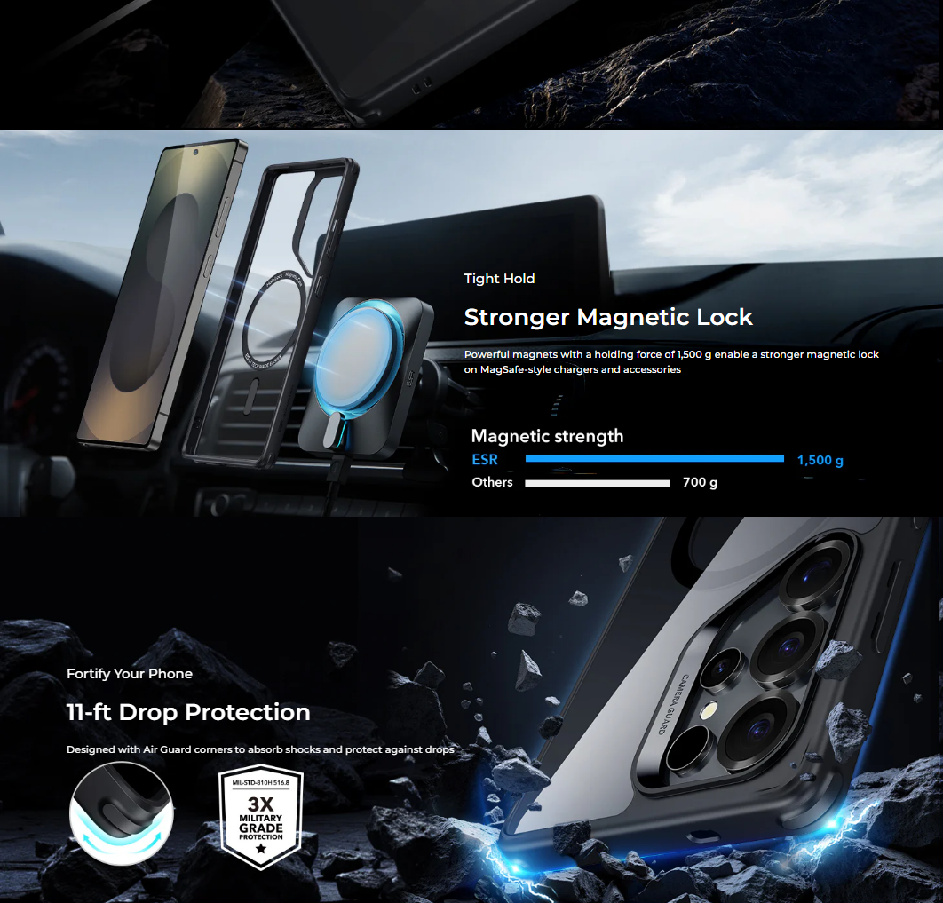 ESR Classic Hybrid Case for Samsung