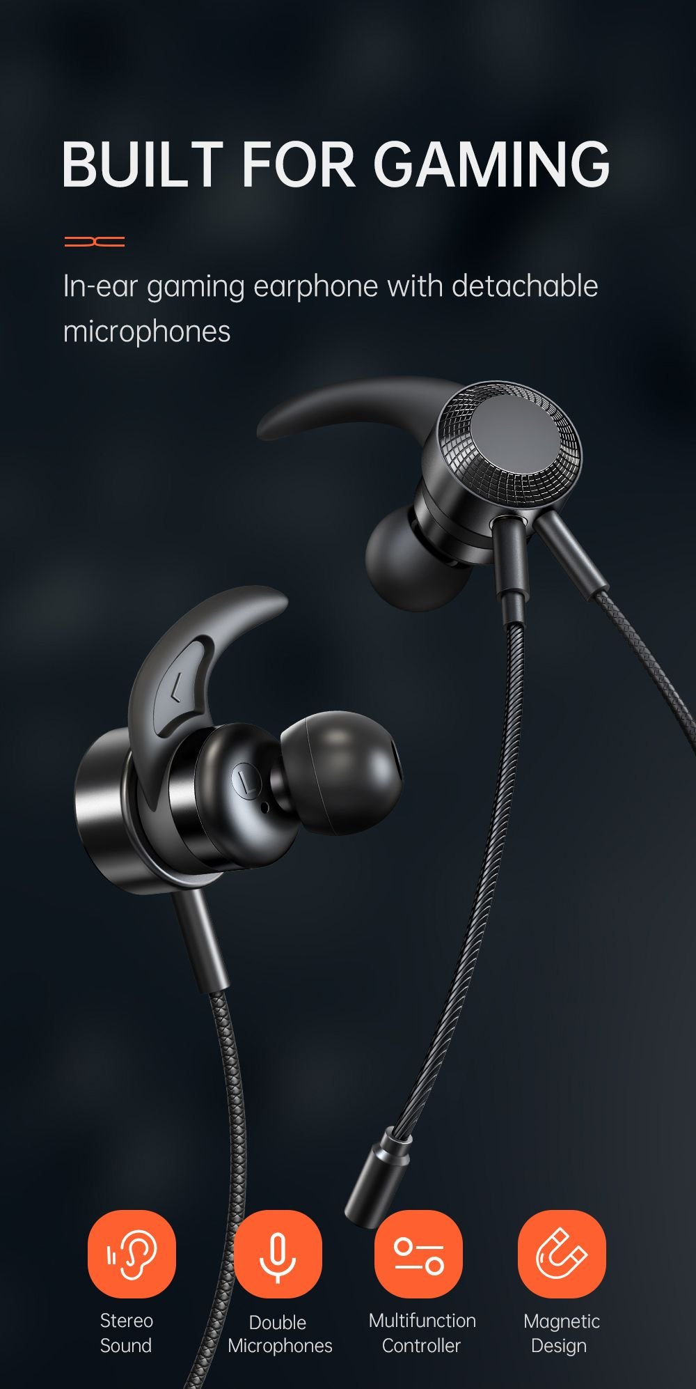 MCDODO HP-1340 Type-C Digital Gaming Earphone