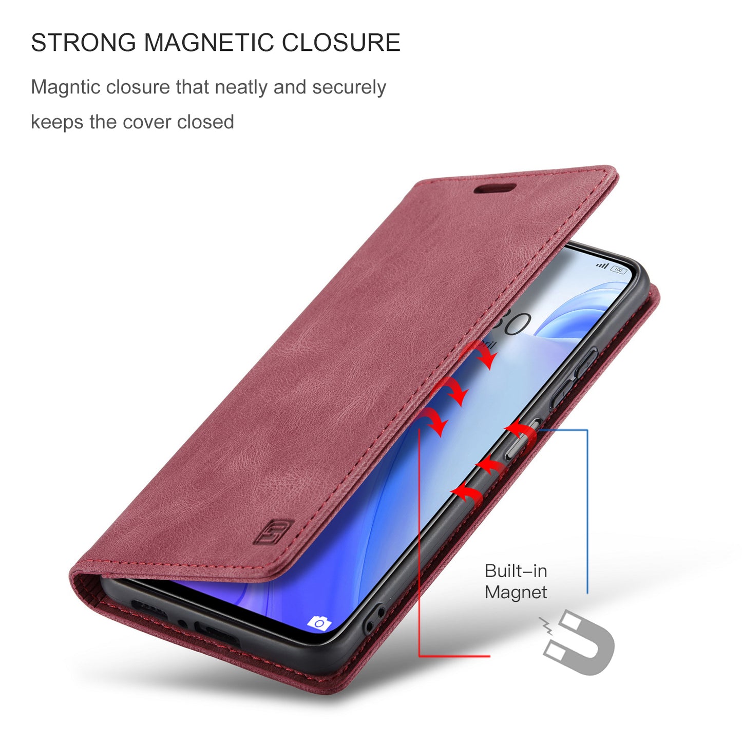 AutoSpace Wallet Leather Case for Xiaomi/Redmi