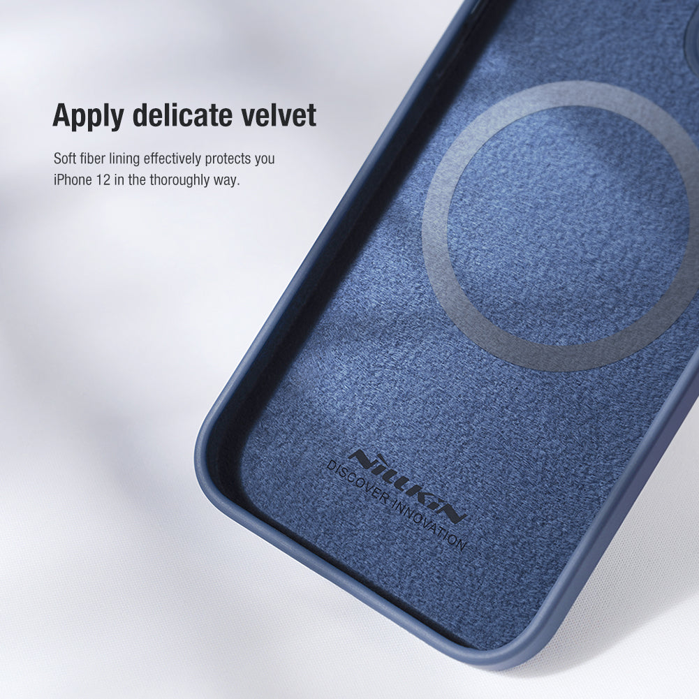 Nillkin Camshield Silky Magnetic Silicone Case for Iphone