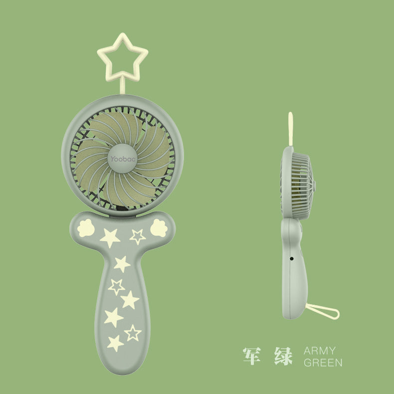 Yoobao LT-S282 Rechargeable Portable USB Low-Noise/Noiseless Mini-Fan 300mAh