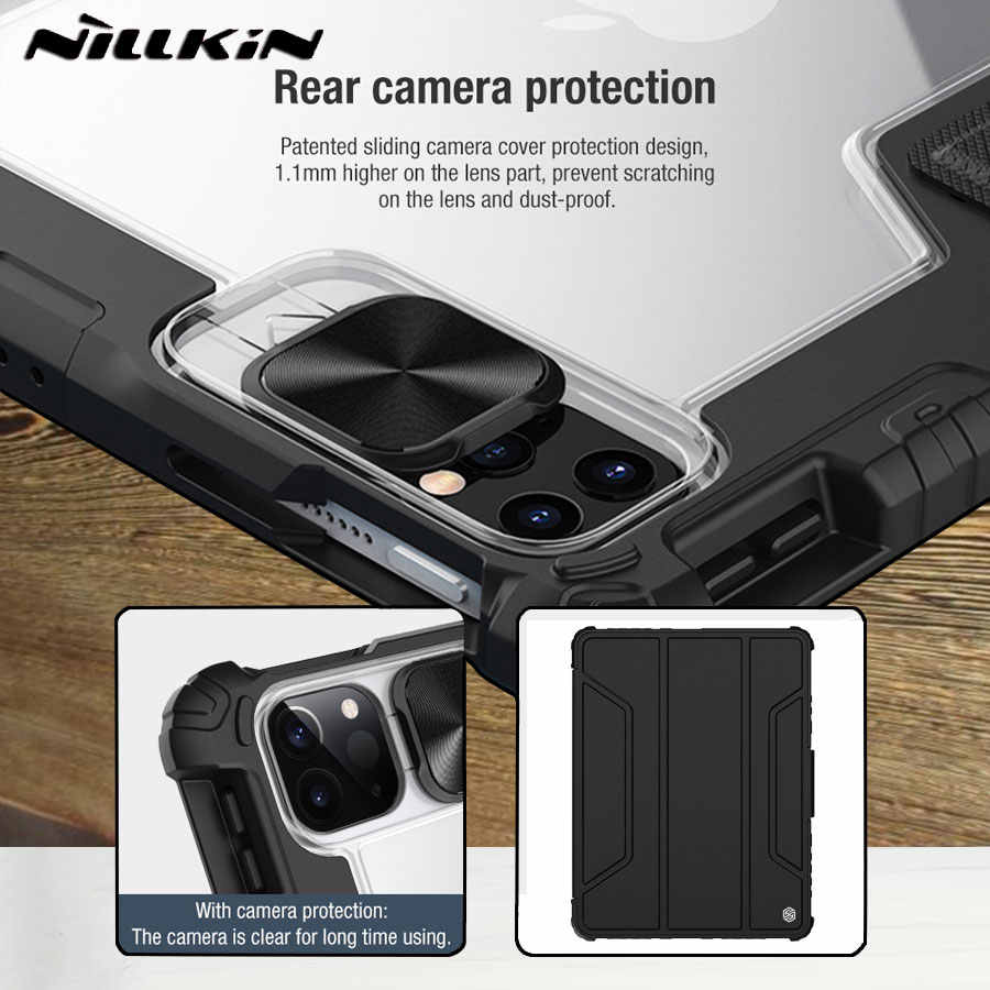 Nillkin Camshield Bumper Leather case for iPad