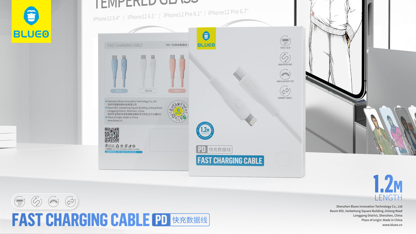 BlueO TPE·PD Fast Charging Cable
