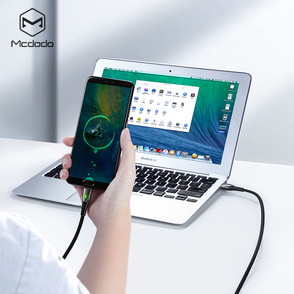 MCDODO CA-6790 Porsche Series 5A Auto Power Off Type-C Cable 1.5M