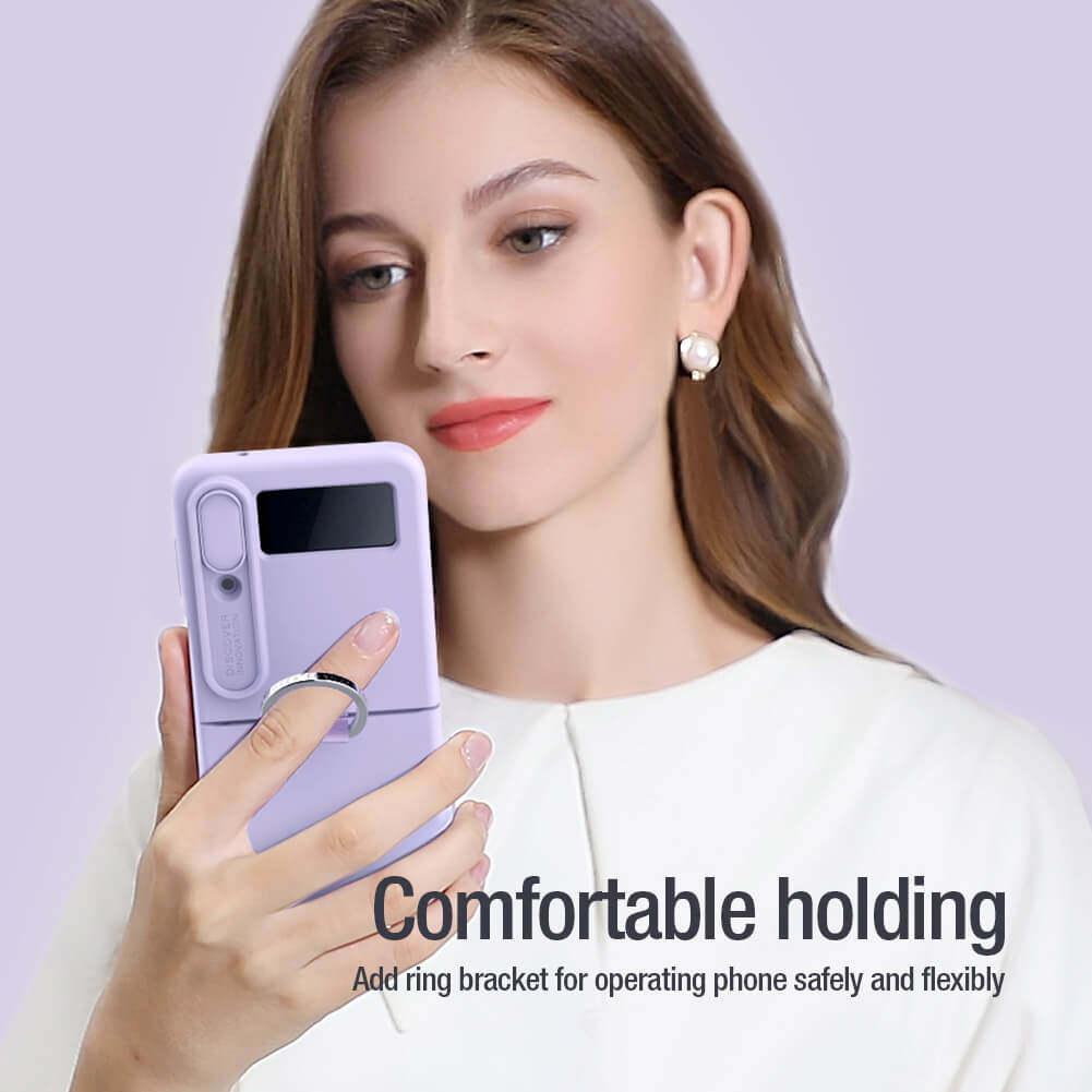 Nillkin CamShield Silky Silicon Case for Samsung Galaxy Z Flip 4 5G