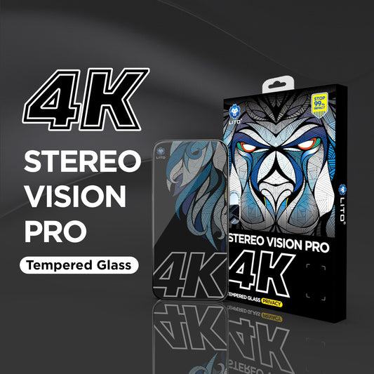 LITO D+Max 4K Stereo Vision Pro Privacy Tempered Glass