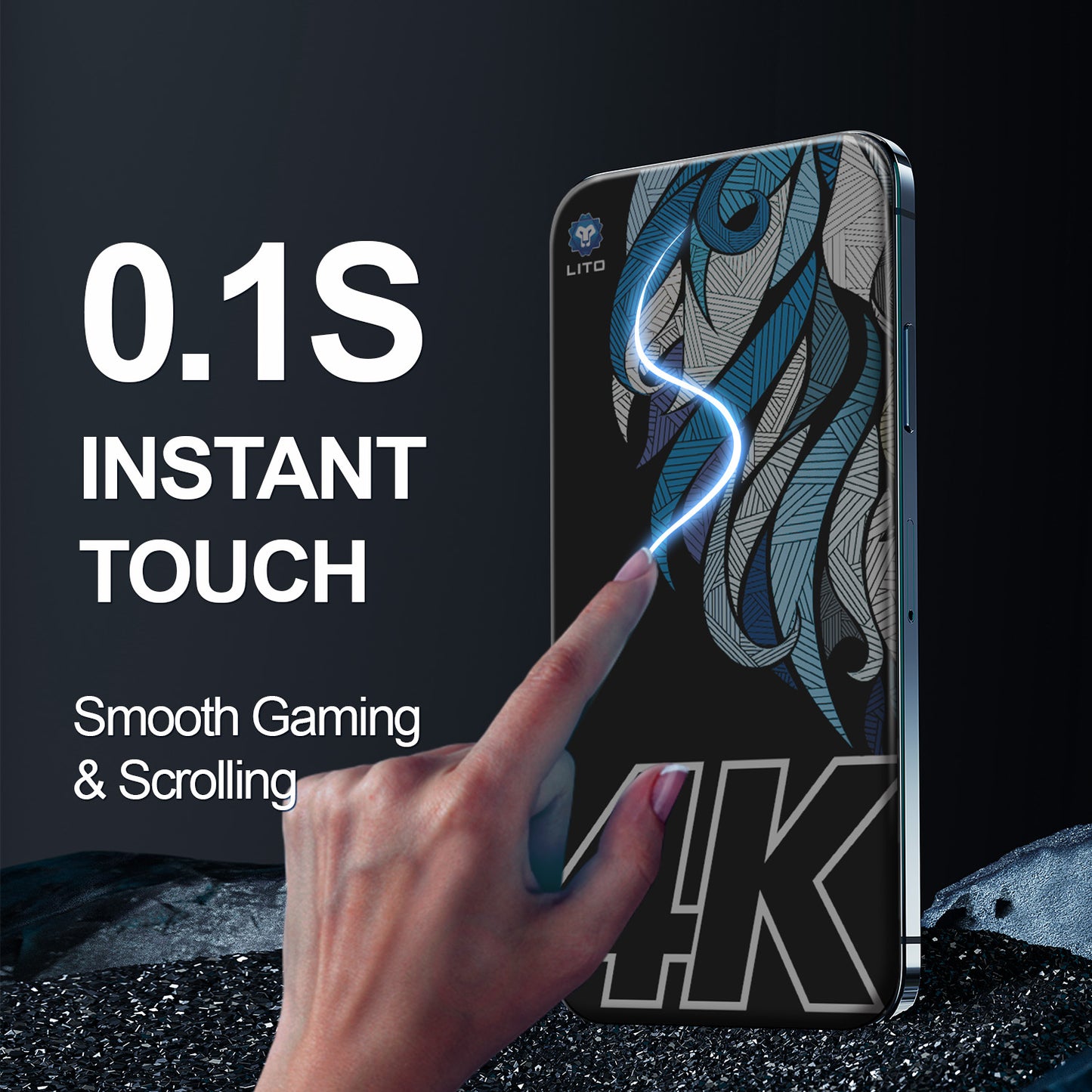 LITO D+Max 4K Stereo Vision Pro Privacy Tempered Glass