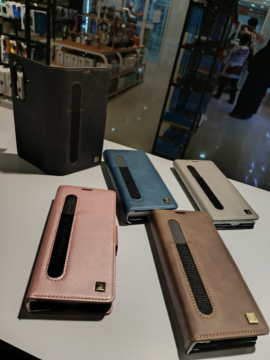 AutoSpace Wallet Leather Case for Samsung