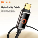 MCDODO 100W auto-off Type C to Type C Cable