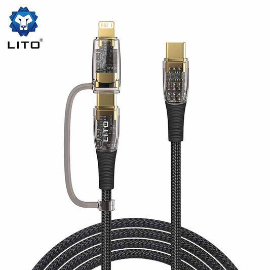 LITO 2 IN 1 C-Lightning & Type C 1.2M