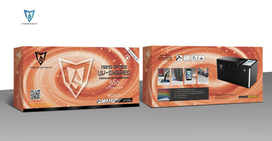 MONSTER Nano Optics UV-Shaped Clear Full Coverage Screen Protector