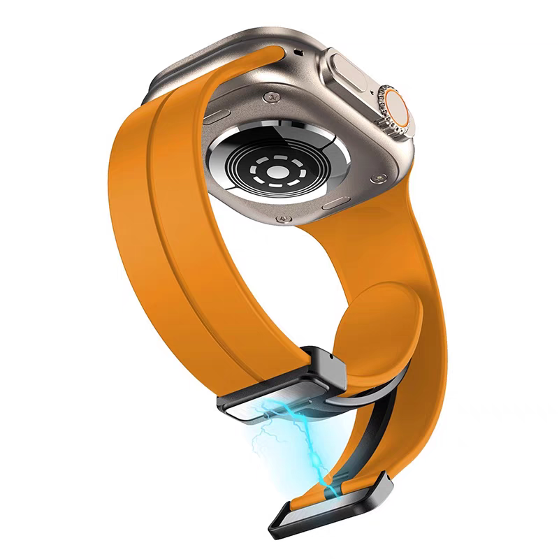 Rubber-clip Watch Strap