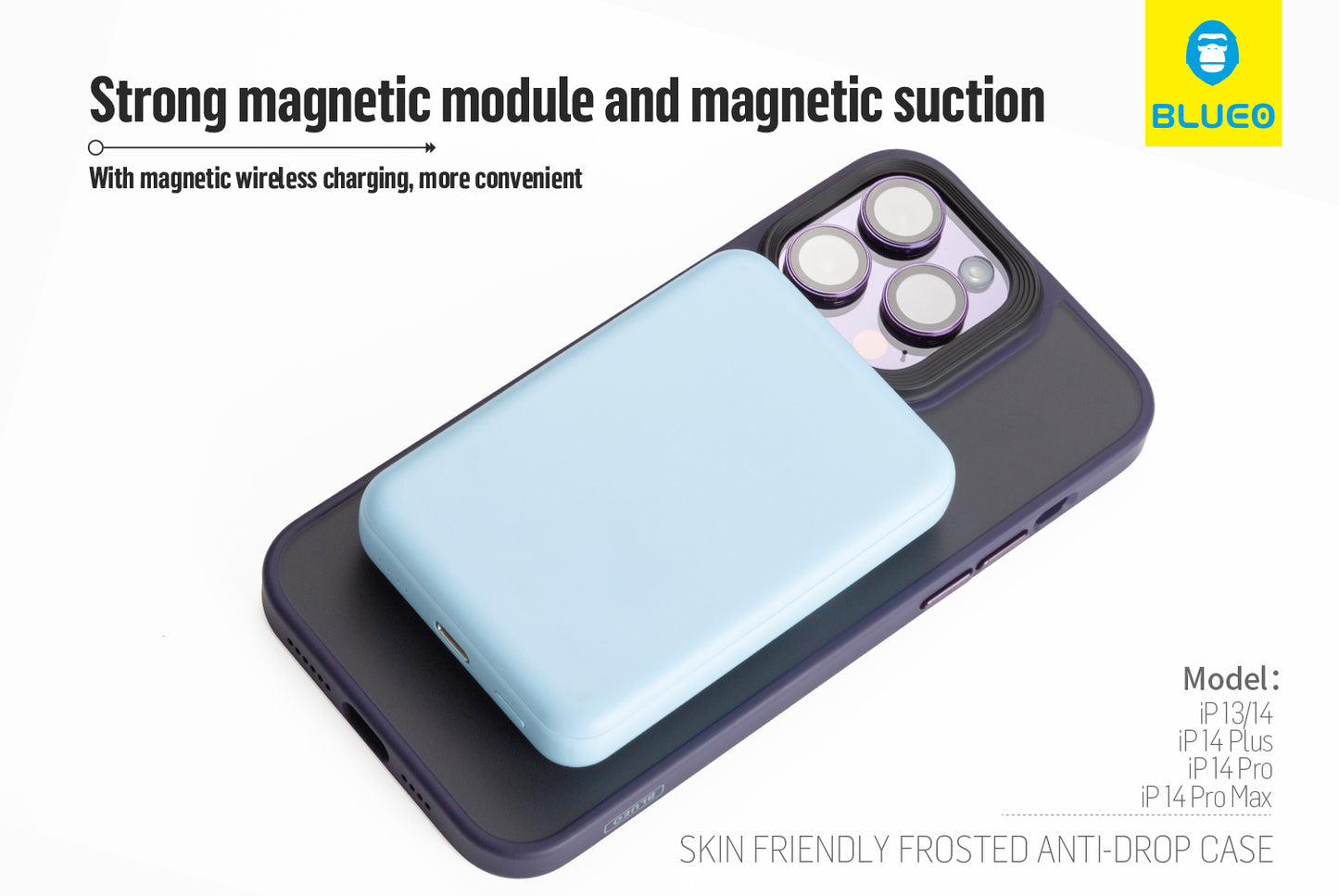 BlueO Skin Friendly Frosted Anti-Drop Case for iPhone