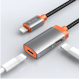 MCDODO CA-0490 Oryx Series Lightning to Dual Lightning Cable