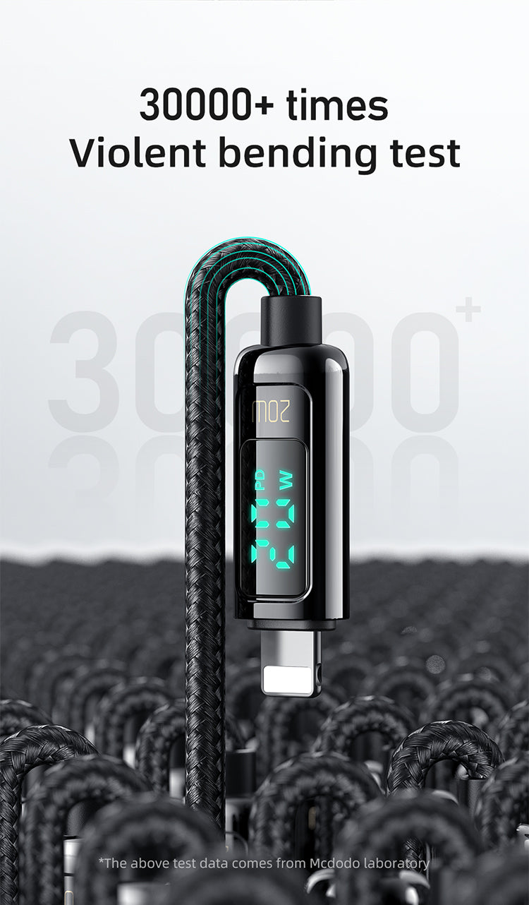 MCDODO CA-881 Digital Pro Type-c to Lightning 20W Data Cable