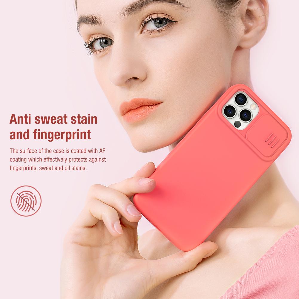 Nillkin Camshield Silky Silicone Case for iPhone.
