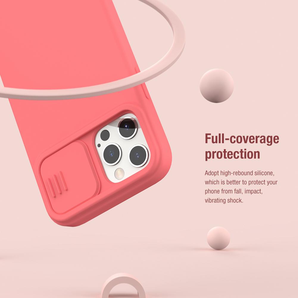 Nillkin Camshield Silky Silicone Case for iPhone.