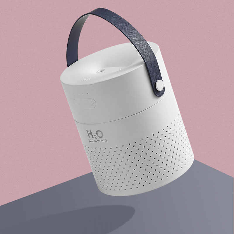 TOTU GXZ-J628 Dual Spray Humidifier USB Power Bank with Colorful Lights