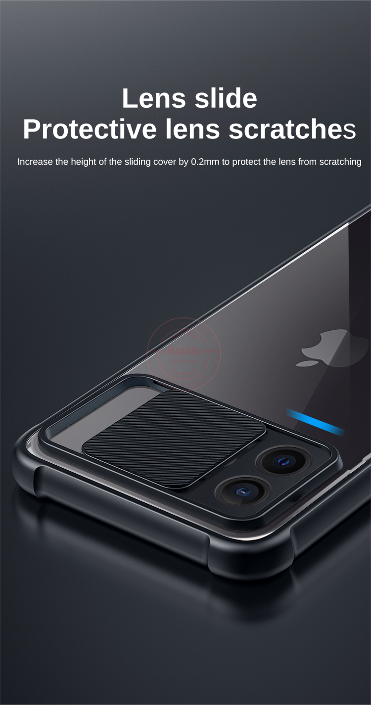 RZANTS Lens Protector Slim Case for Iphone