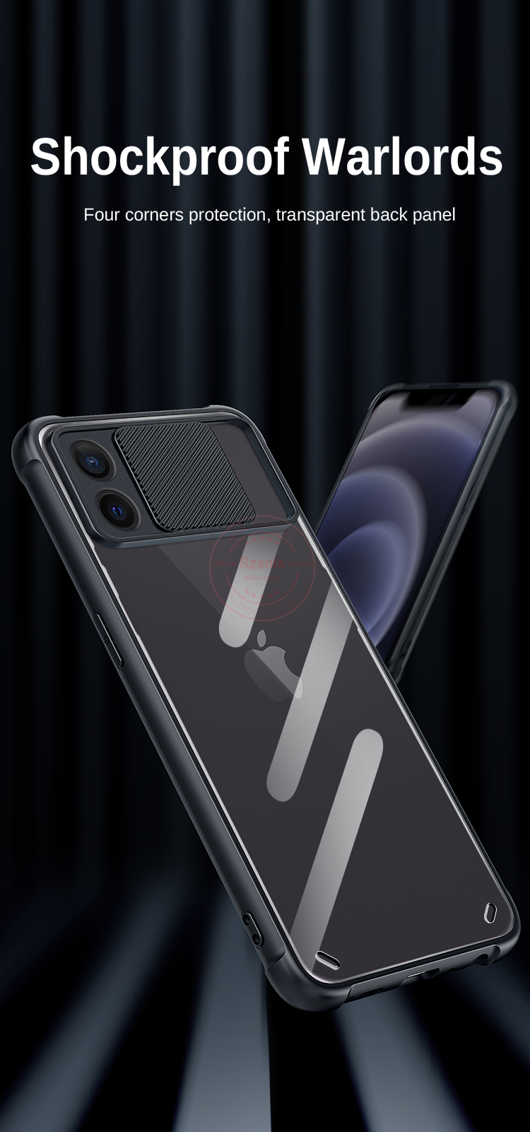 RZANTS Lens Protector Slim Case for Iphone