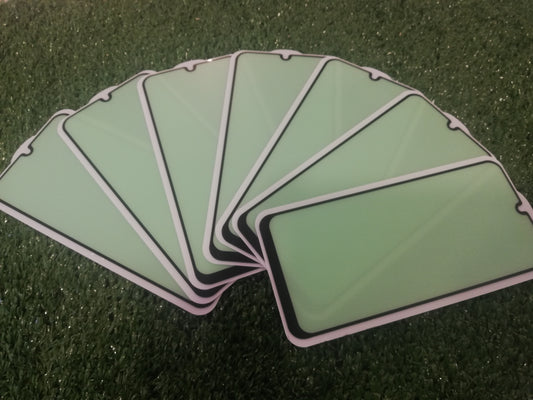 Green Matte Black Border Tempered Glass for Samsung