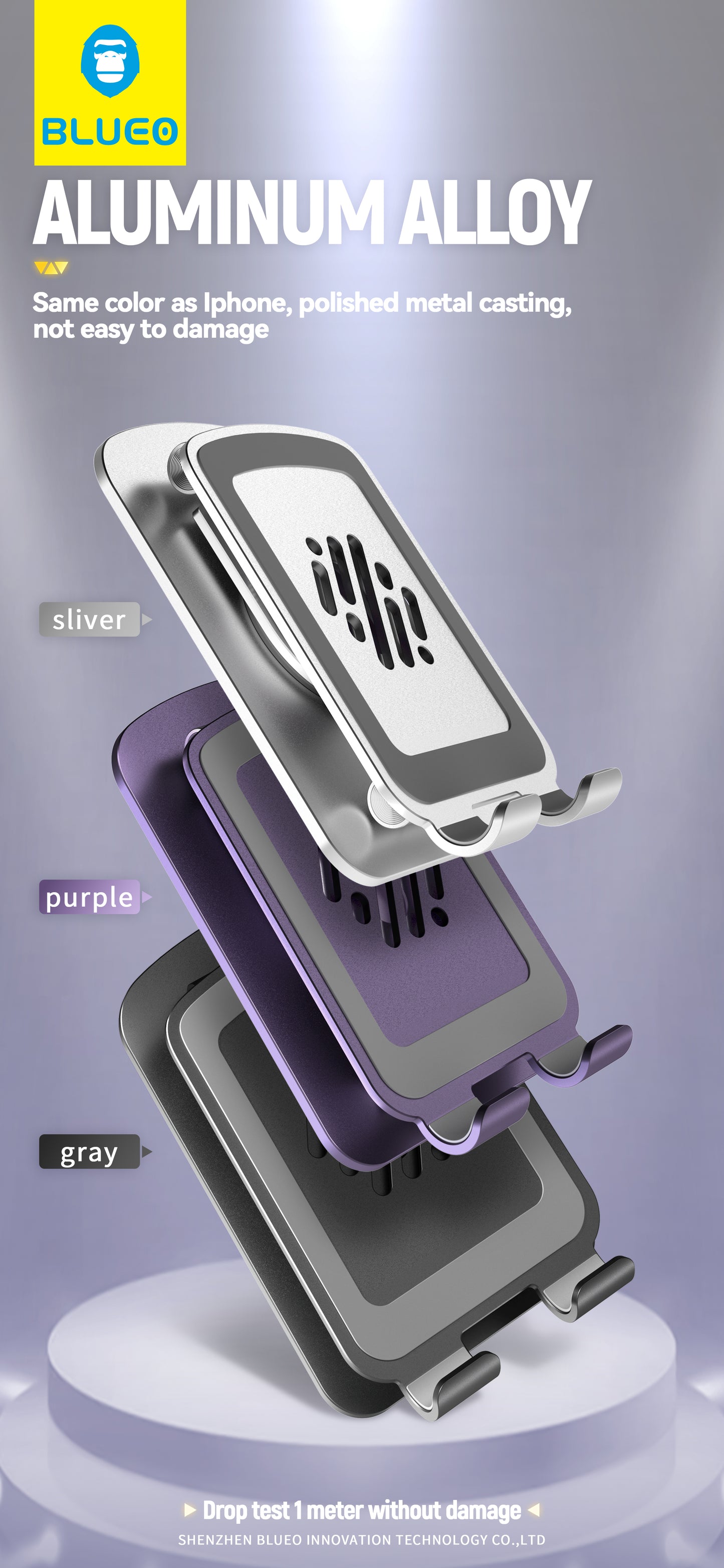 BlueO Rotary Folding Mobile Phone Stand