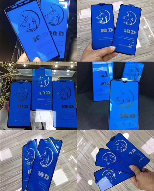 Clear 10D Tempered Glass for Vivo