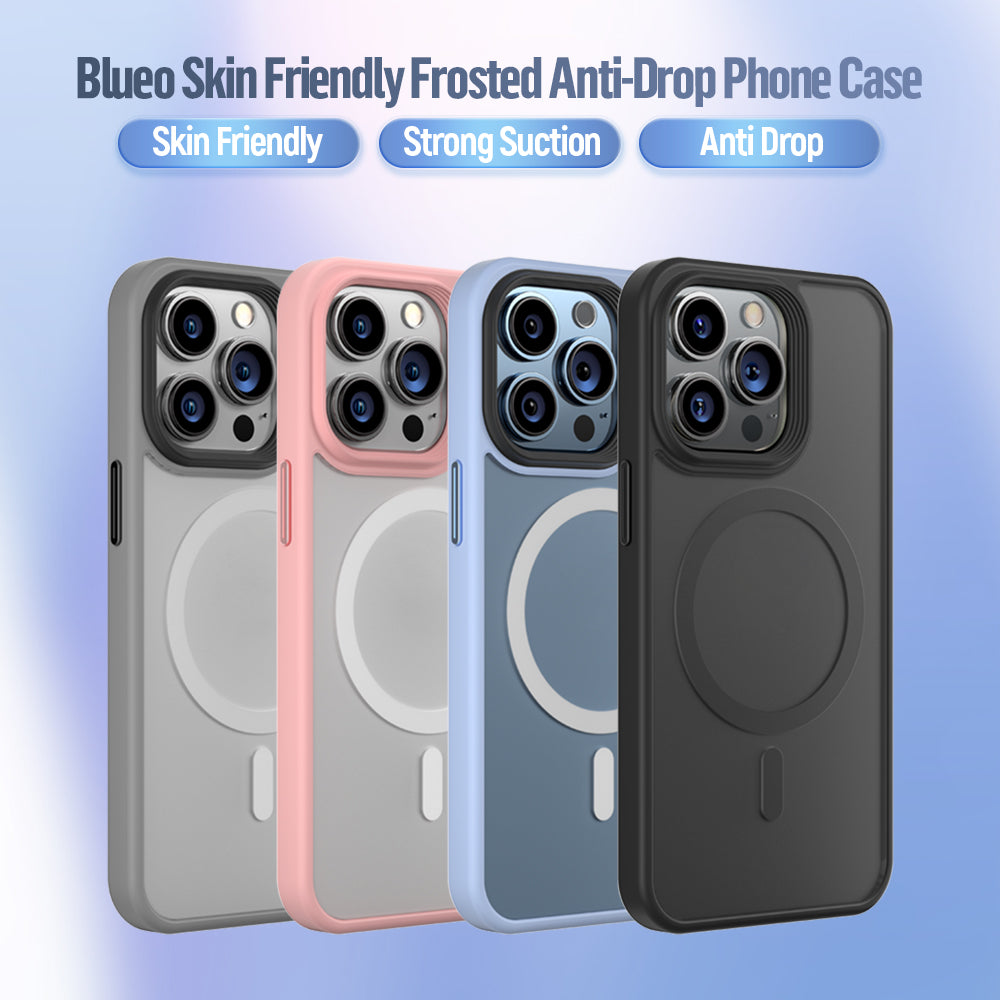 BlueO Skin Friendly Frosted Anti-Drop Case for iPhone