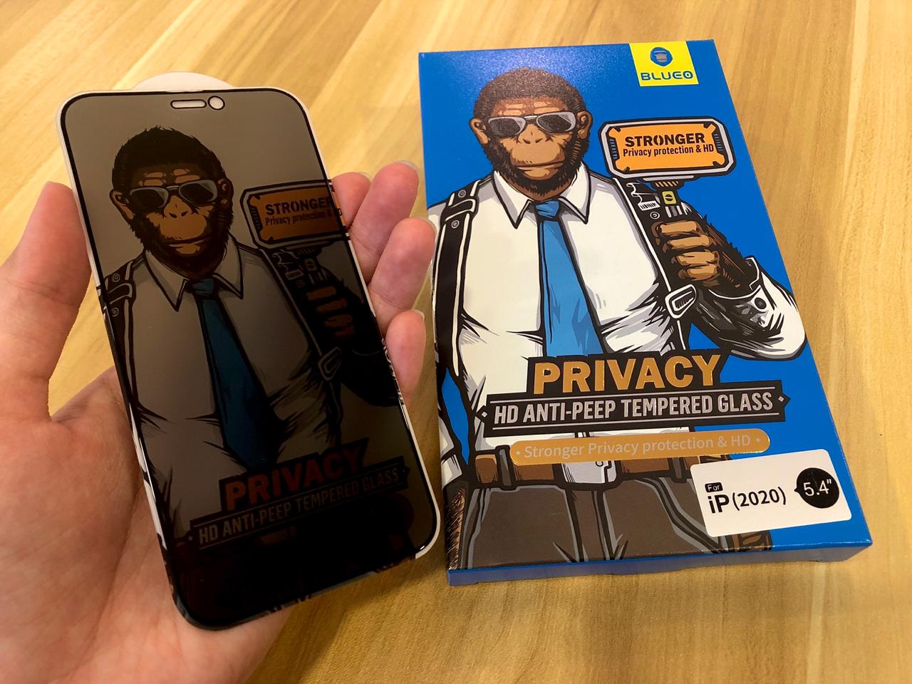 BLUEO Privacy HD Anti-Peep Matte Tempered Glass for iPhone
