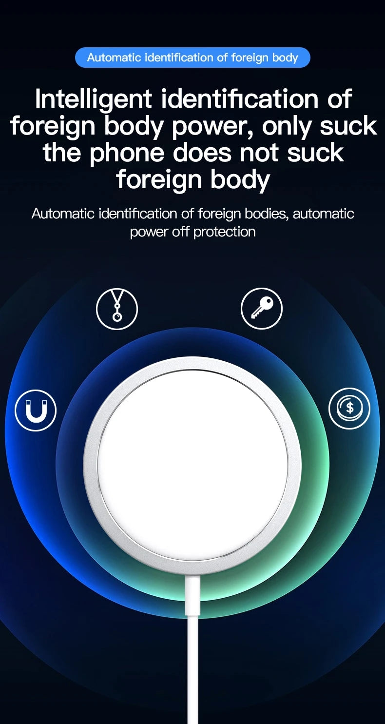 TOTU DESIGN CACW-048 Glory Series 15W Magnetic Wireless Charger