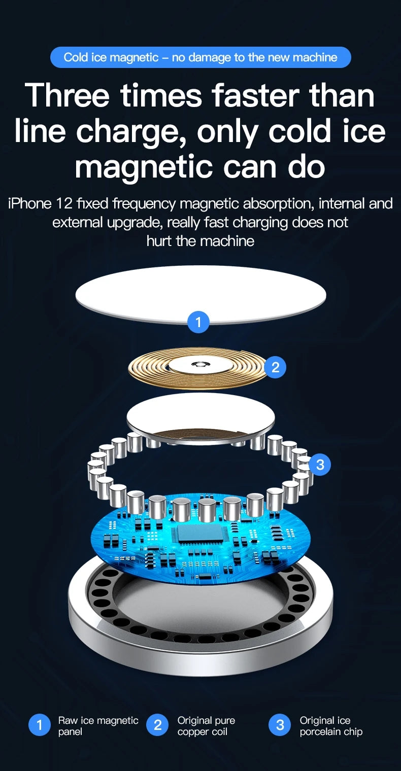 TOTU DESIGN CACW-048 Glory Series 15W Magnetic Wireless Charger